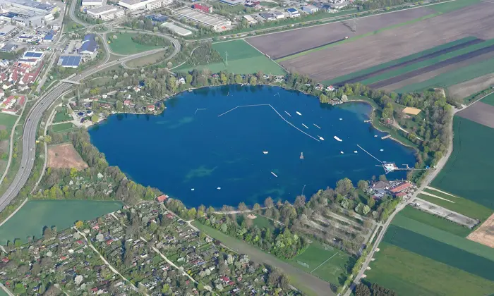 Friedberger Baggersee, Landkreis Aichach-Friedberg