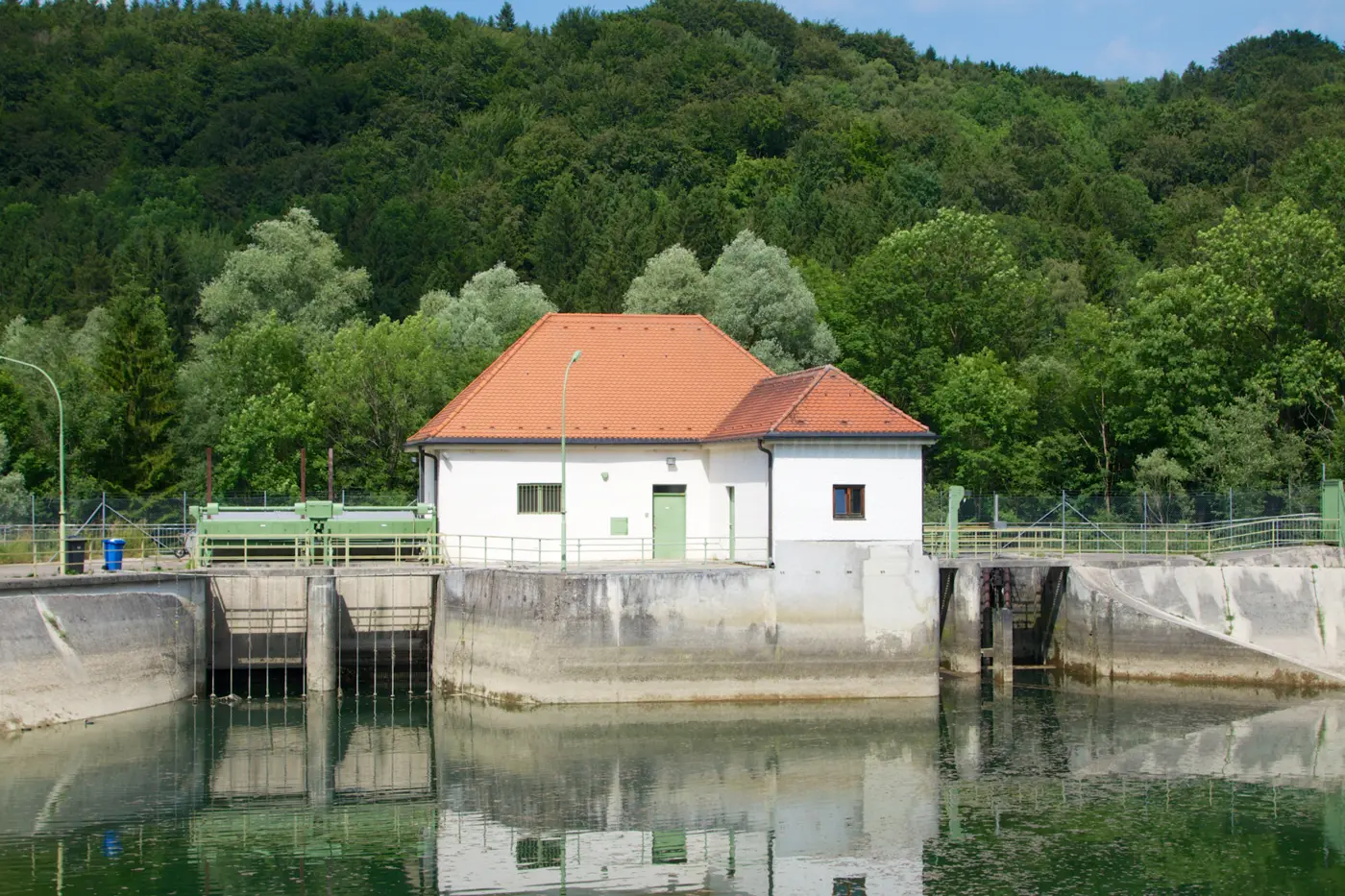 Leitzachwerke Unterwasserbecken, Landkreis Rosenheim