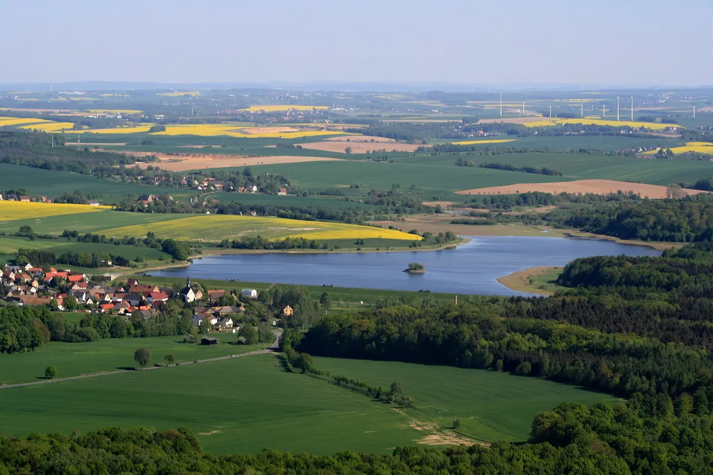 Talsperre Schömbach, Landkreis Leipzig